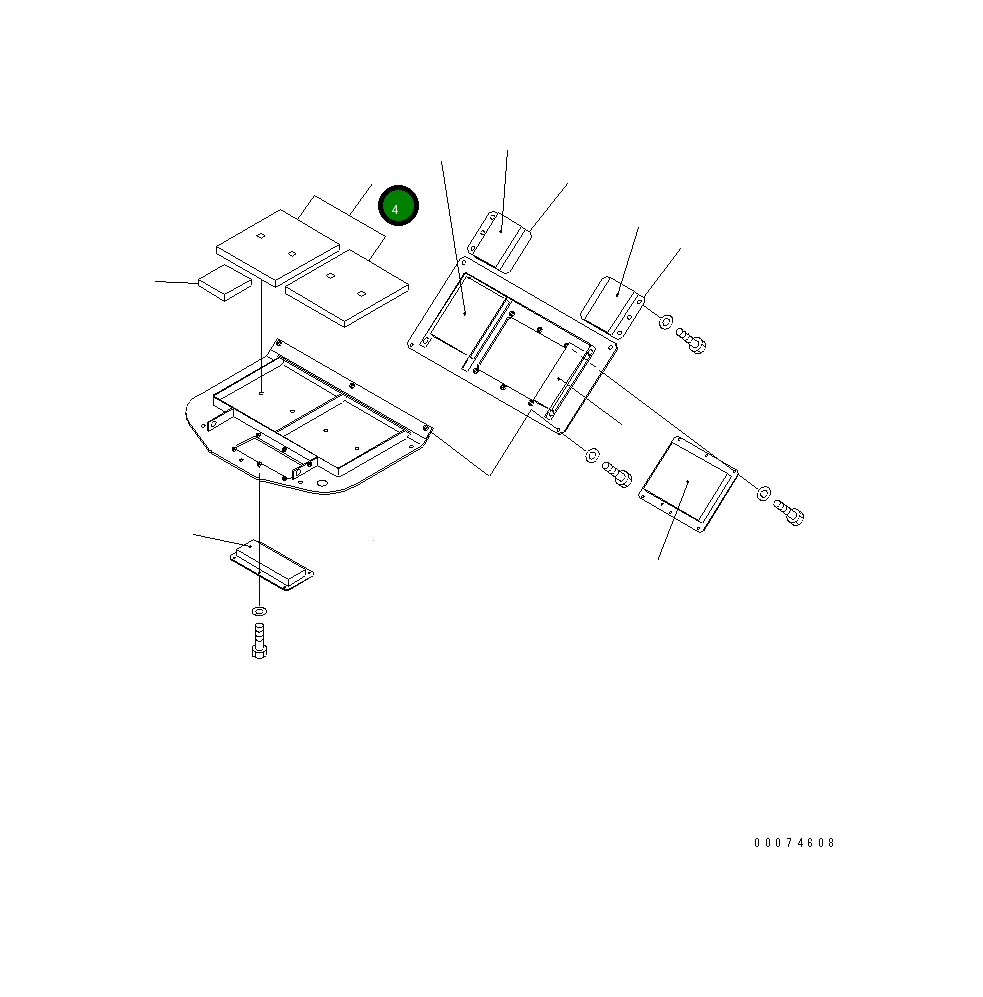 Лист 428-Z84-3140 Komatsu