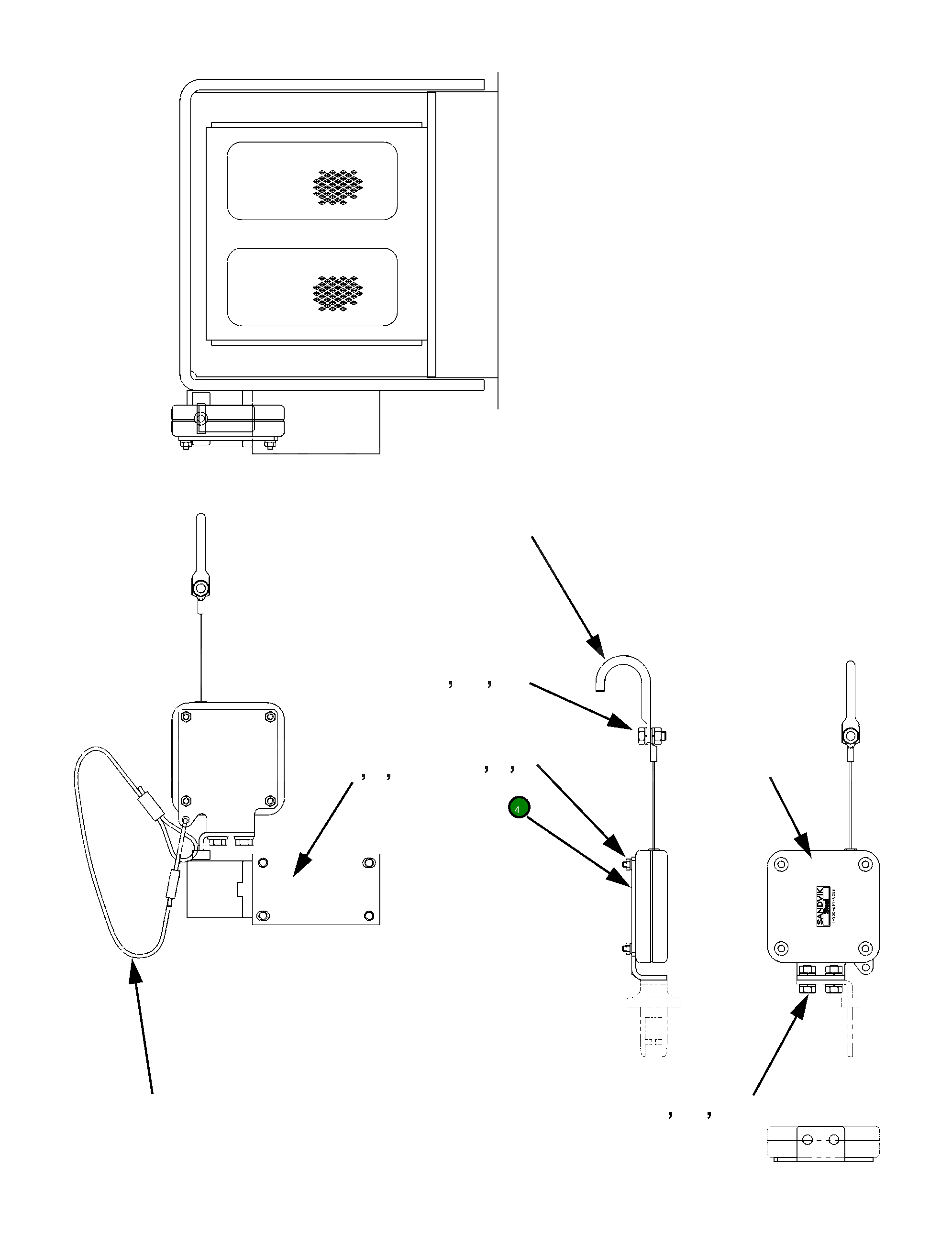 Кронштейн 22A-06-KA690 Komatsu
