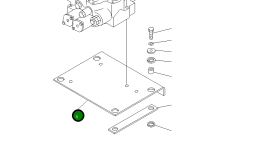 Кронштейн 425-64-23111 Komatsu