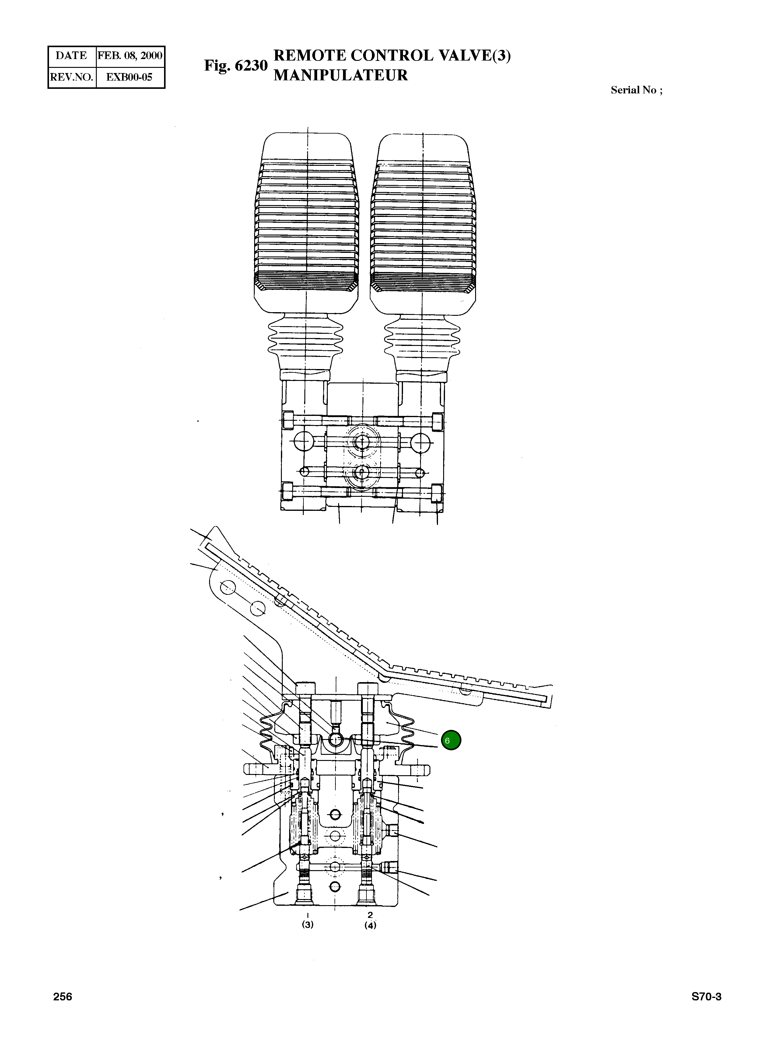 Кулачок J24D2005 Komatsu