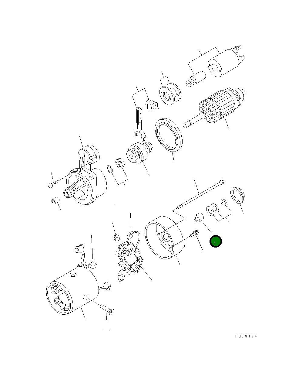 Металл YMX2114535200 Komatsu