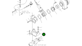 Кронштейн 6152-12-5910 Komatsu