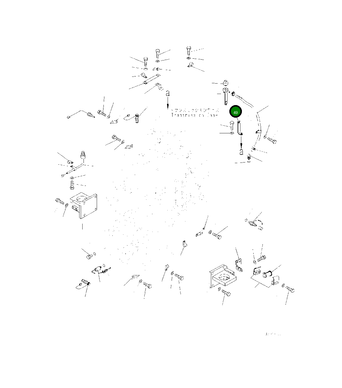 Кронштейн 423-62-51670 Komatsu