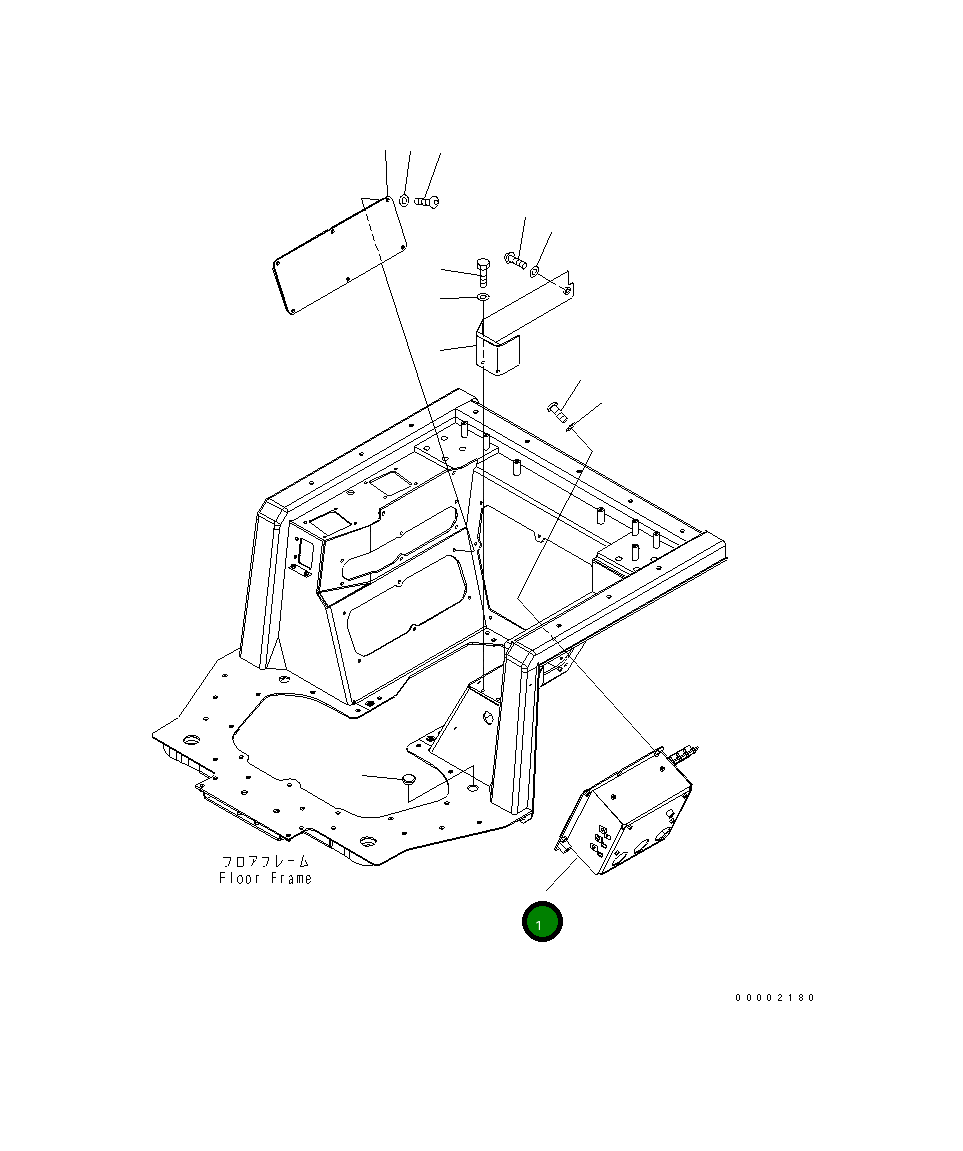 Корпус 154-54-73282 Komatsu