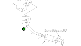 Клипса 203-01-61250 Komatsu