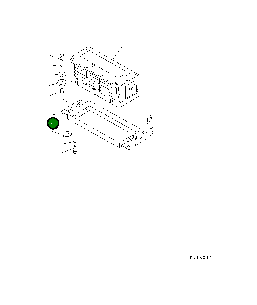 Кронштейн 19M-979-2781 Komatsu
