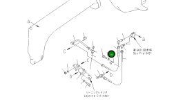 Клипса 235-40-13370 Komatsu
