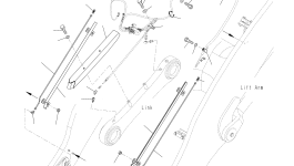 Кронштейн 419-S95-H510 Komatsu