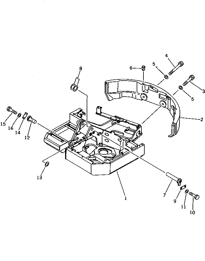 Палец 21X-70-11160 Komatsu