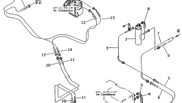 Трубка 209-979-6151 Komatsu