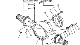 Корпус 426-23-13101 Komatsu