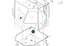 Лист 423-923-3550 Komatsu