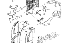 Лист 22L-54-23971 Komatsu