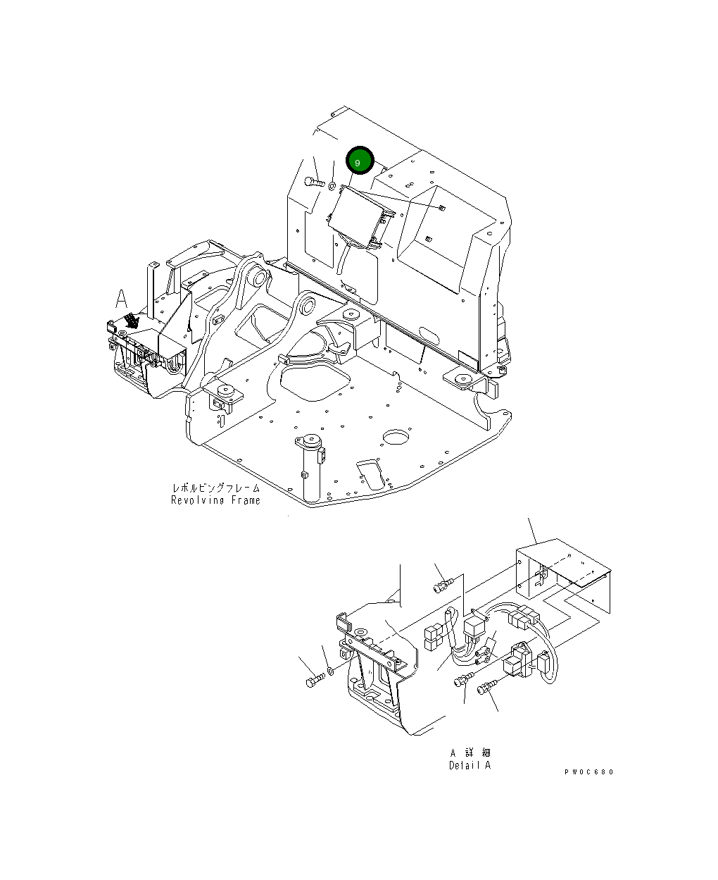 Контроллер 7824-61-4003 Komatsu