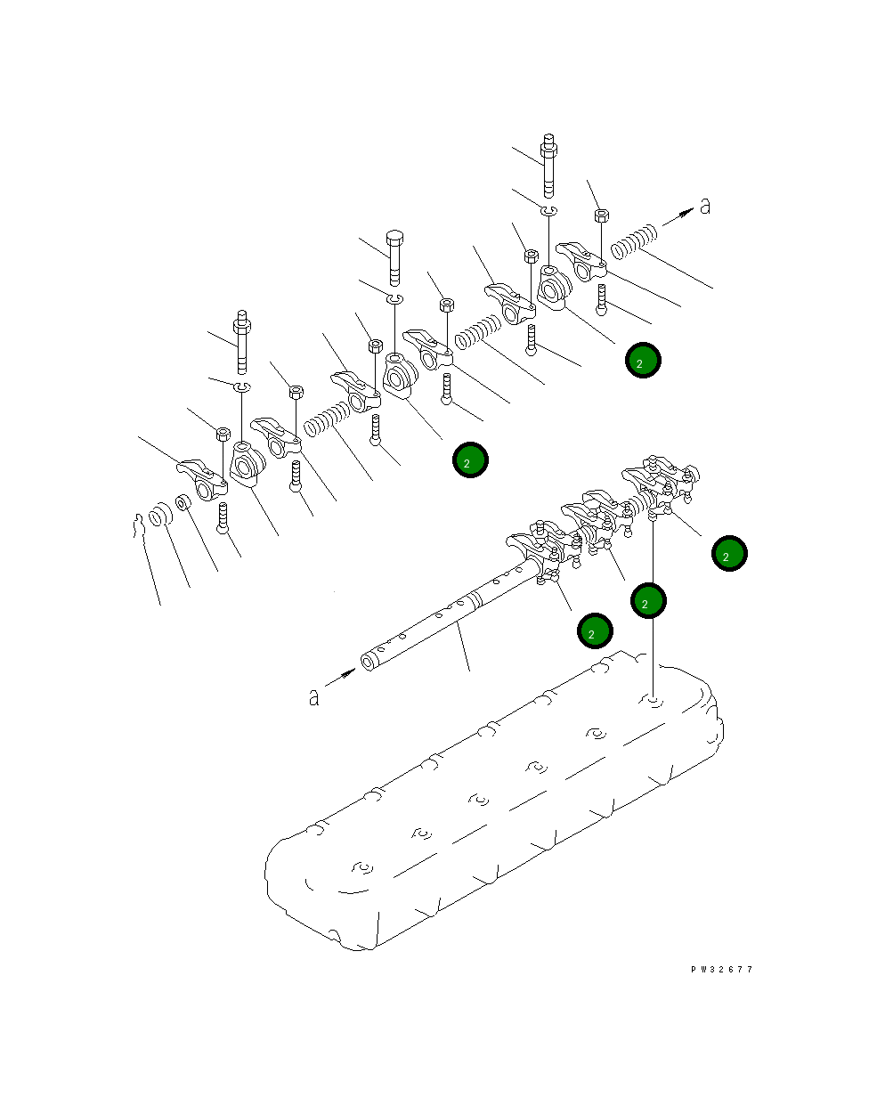 Кронштейн 6138-42-5120 Komatsu