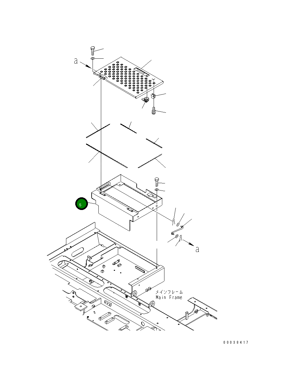 Корпус 8240-54-1332 Komatsu