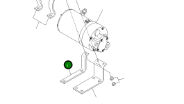 Кронштейн 600-815-9540 Komatsu