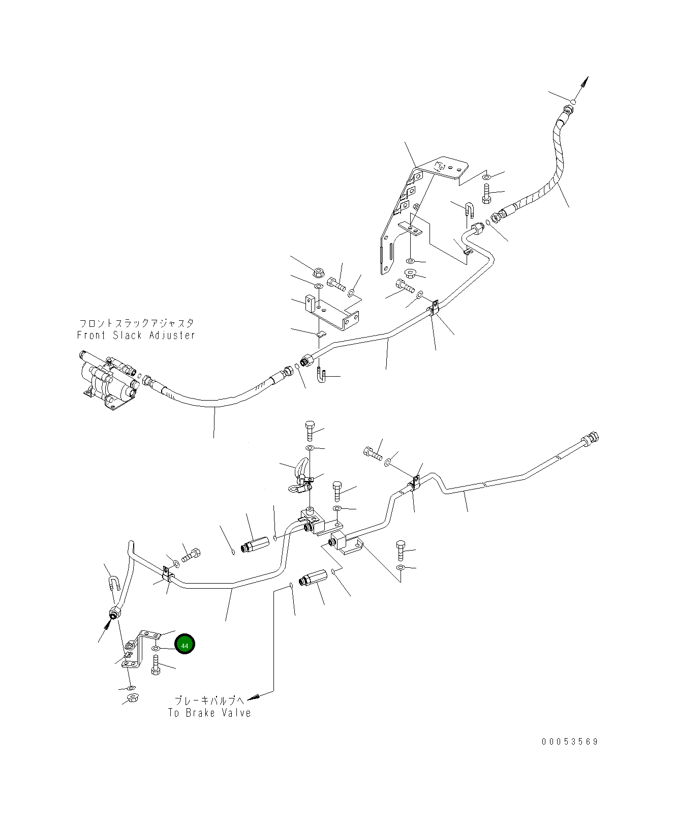 Кронштейн 421-43-47420 Komatsu