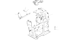 Кронштейн 419-43-55211 Komatsu