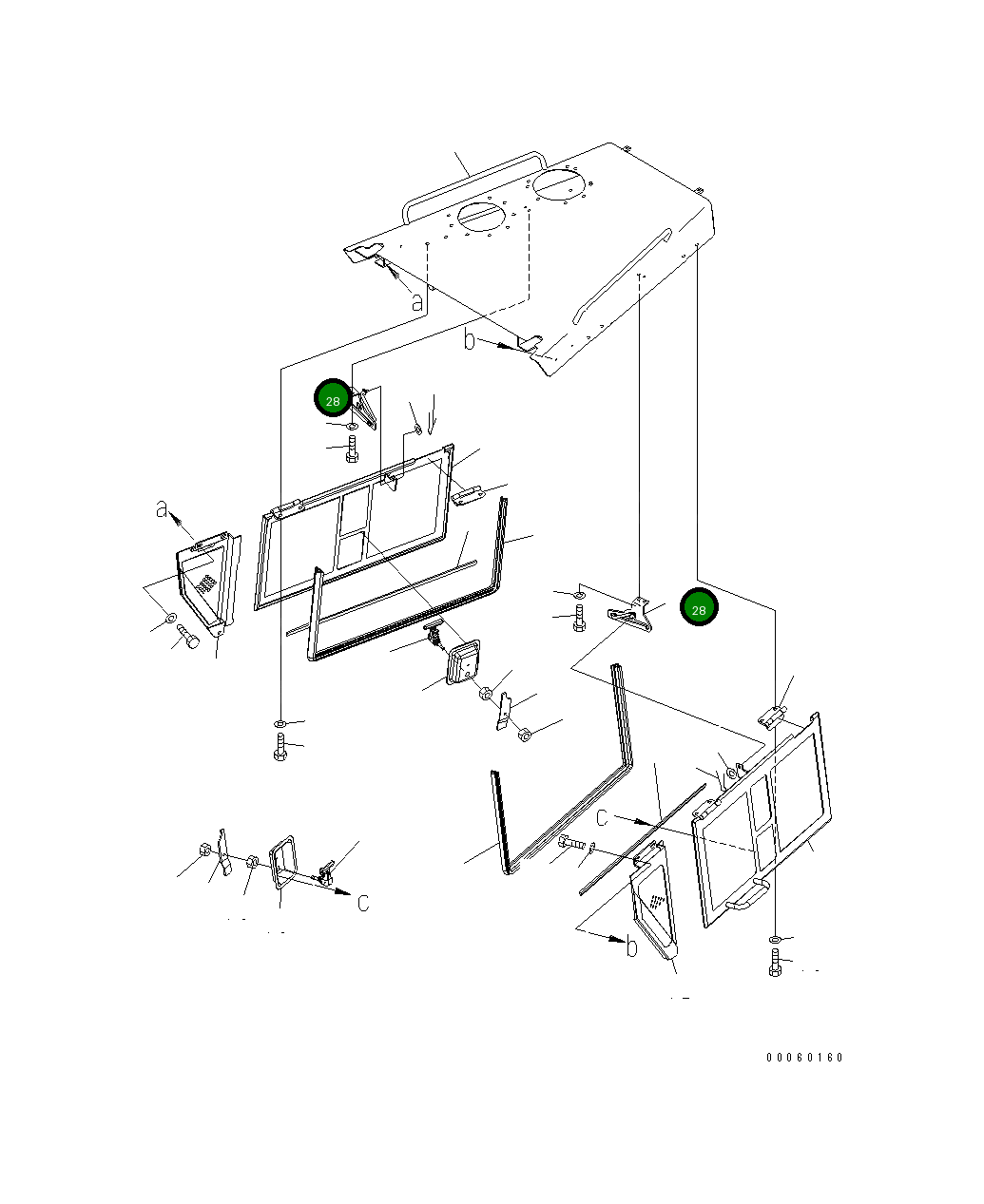 Кронштейн 17A-54-42361 Komatsu