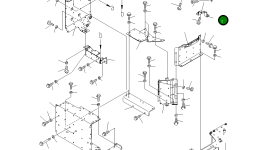 Кронштейн 6261-11-2911 Komatsu