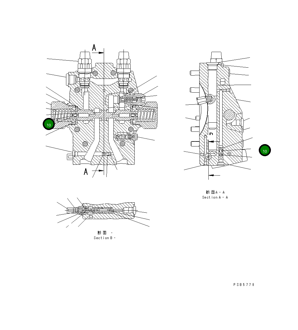 Палец 21P-60-K1890 Komatsu