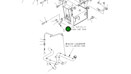 Кронштейн 569-43-88570 Komatsu