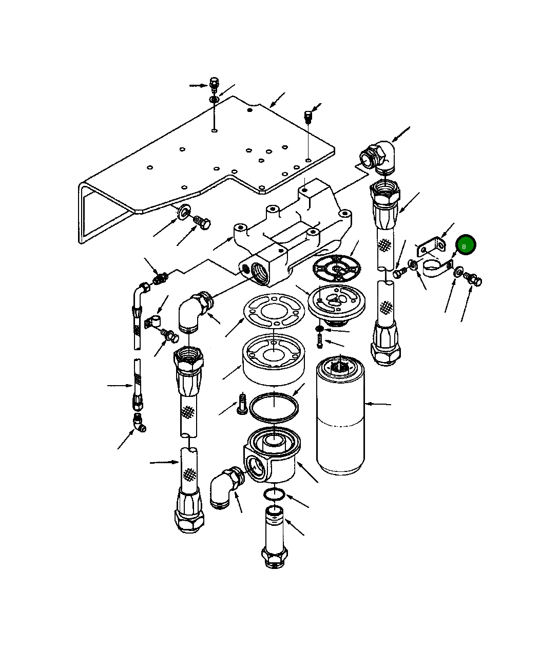 Клипса 1310 249 H1 Komatsu