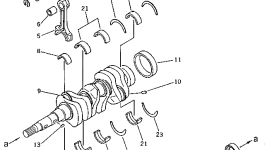 Металл KT15521-2353-1 Komatsu