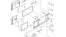 Кронштейн 207-54-61860 Komatsu
