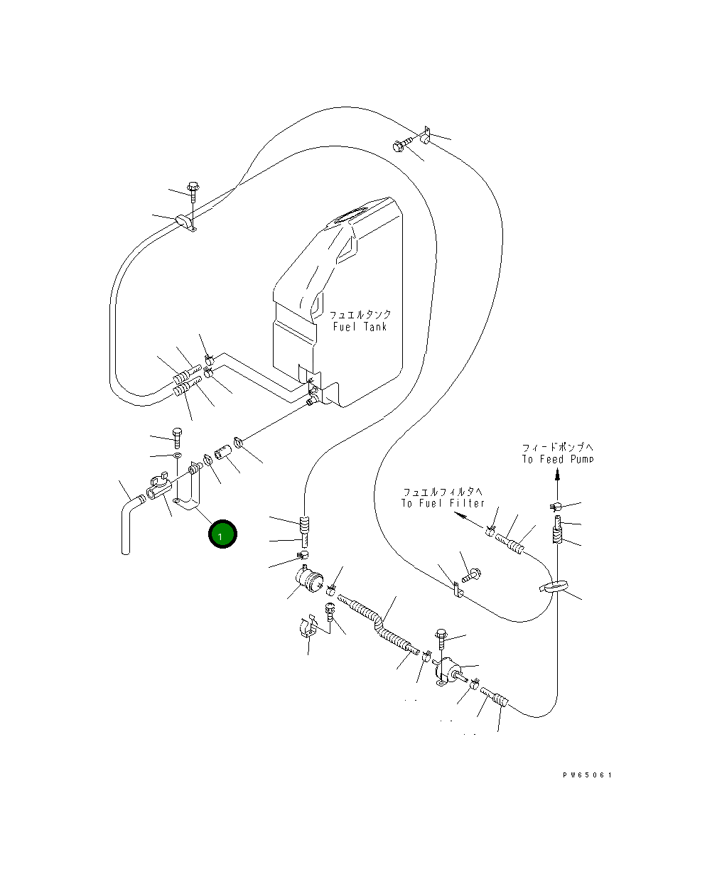 Кронштейн 22J-04-15122 Komatsu