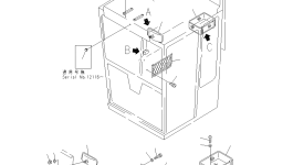 Кронштейн 23B-950-2920 Komatsu