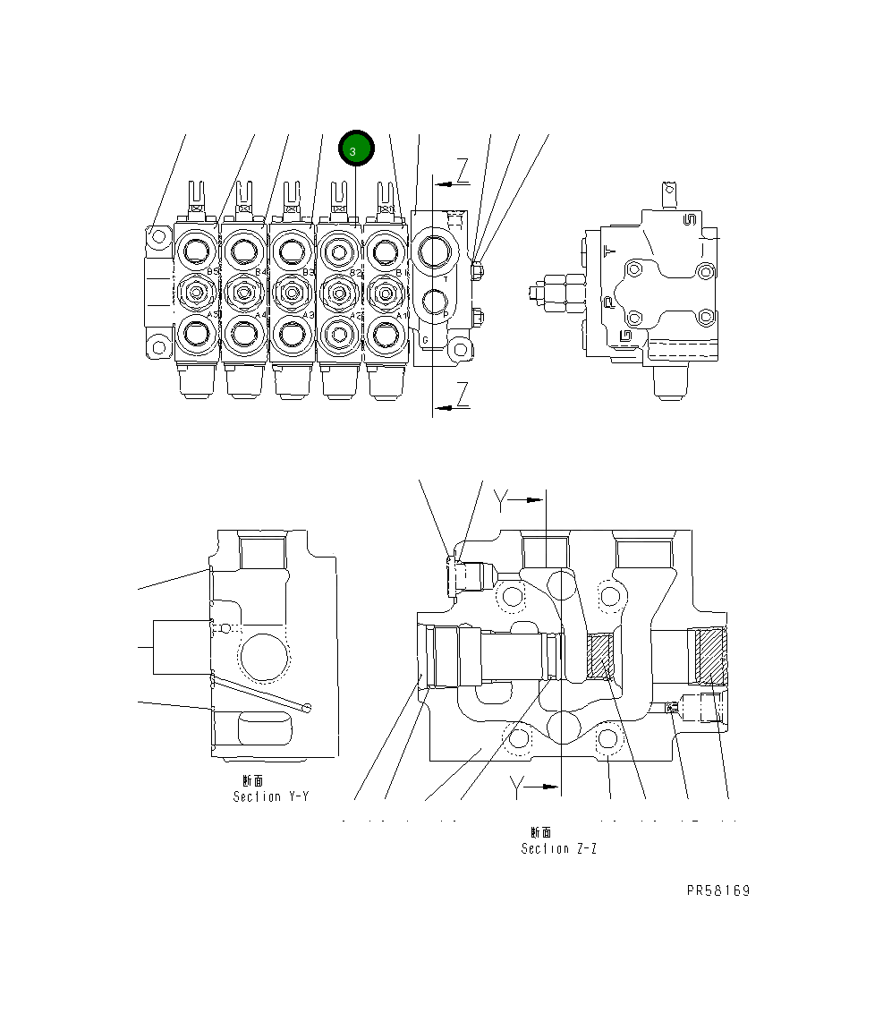 Корпус наклона, в сборе UC4100547979 Komatsu