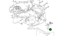 Кронштейн 22F-06-17130 Komatsu