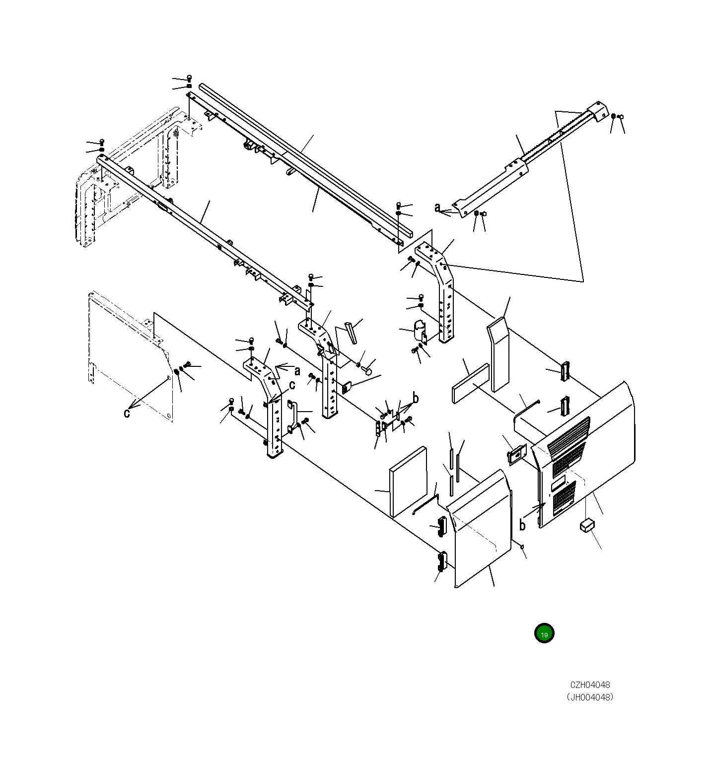Лист 20Y-54-73841 Komatsu