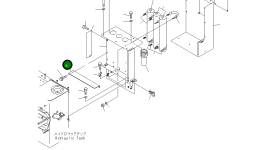 Кронштейн 569-43-84660 Komatsu