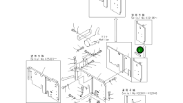 Лист 20G-54-K5680 Komatsu