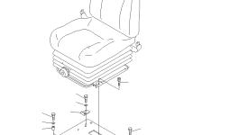 Кронштейн 23B-57-53110 Komatsu