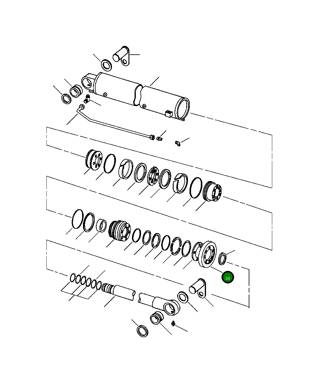 Колпак 1131 104 C1 Komatsu