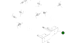 Кронштейн 208-46-21670 Komatsu