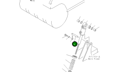 Палец 258-60-24421 Komatsu