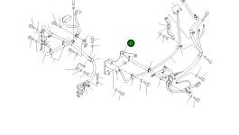 Кронштейн 421-06-42211 Komatsu