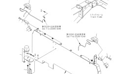 Кронштейн 8260-06-1190 Komatsu