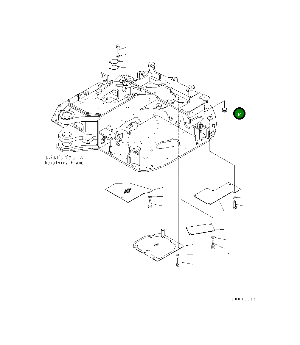 Колпак 21W-46-41940 Komatsu
