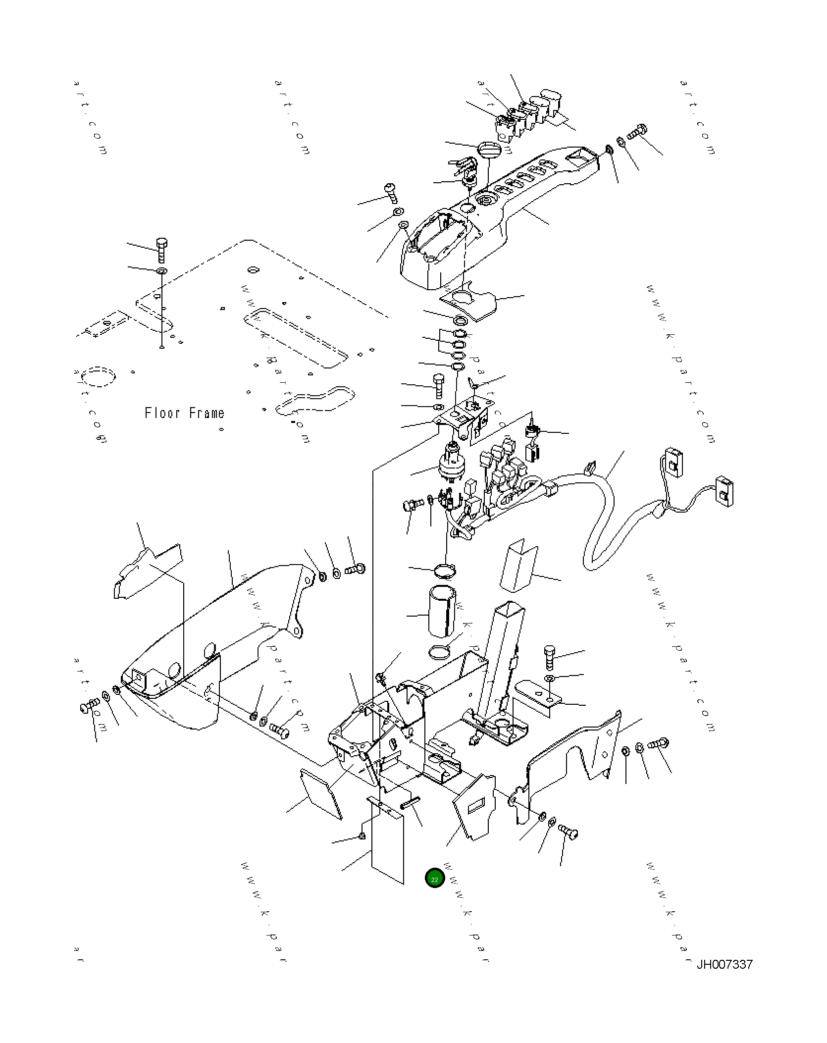 Лист 2A5-43-12271 Komatsu