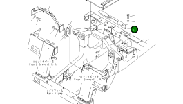 Кронштейн 569-92-82151 Komatsu
