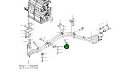 Кронштейн 418-07-41770 Komatsu