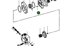 Палец 250 366 C1 Komatsu