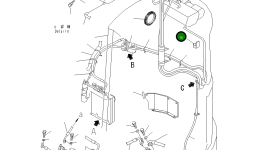 Клипса YM172187-18570 Komatsu