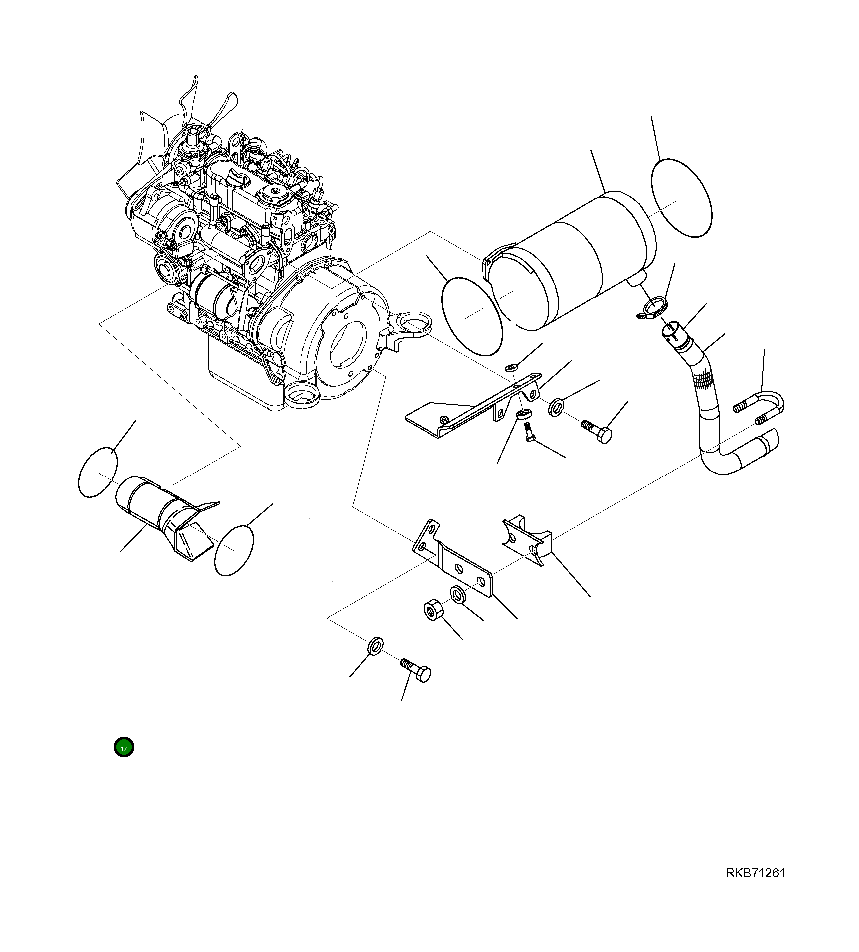 Лист 22J-01-R5331 Komatsu
